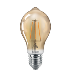Bombillo LED PHILIPS Vintage classic 4.5W A60 120V E27 GOLD D 1PF