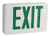 Luminaria de Emergencia LED con Rotulo EXIT Verde de Pared 3W AC85-265V 50/60Hz