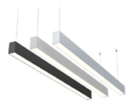 [919053055696] Luminaria Lineal PHILIPS Suspension Negra 3cct 40w 4800lm SP280X LED48/8CST 0-10v Dimeable  PSR W45mm L120mm OD WH 120-277v UL/ETL 3 years warranty [Kit Suspension/Union No Incluidos]