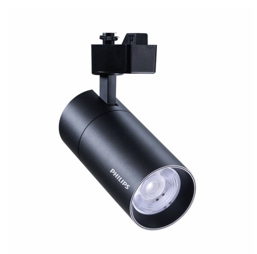 [911401845887] Track Light PHILIPS LIGHTING - Projector Smartbright Gen 2 Circuit, Negro LED 3000k 33w, Ø76mm L225mm, CRI90, 80lm/w, (36° Beam Angle), IP20, 120/240v-60Hz 