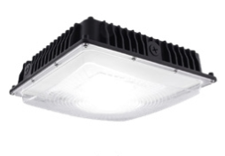 [GC60-SCT-G2-SM-5-10-BZ] Luminaria GENLYTE-PHILIPS Garage/Canopy Bronze Stonco, LED 3 POWER SELECT 28w/40w/60w, 3CCT 3k-4k-5k, 242*242mm, 155lm/w, IP65, CRI80, 120/347v, [3 años garantía] UL DLC Listed
